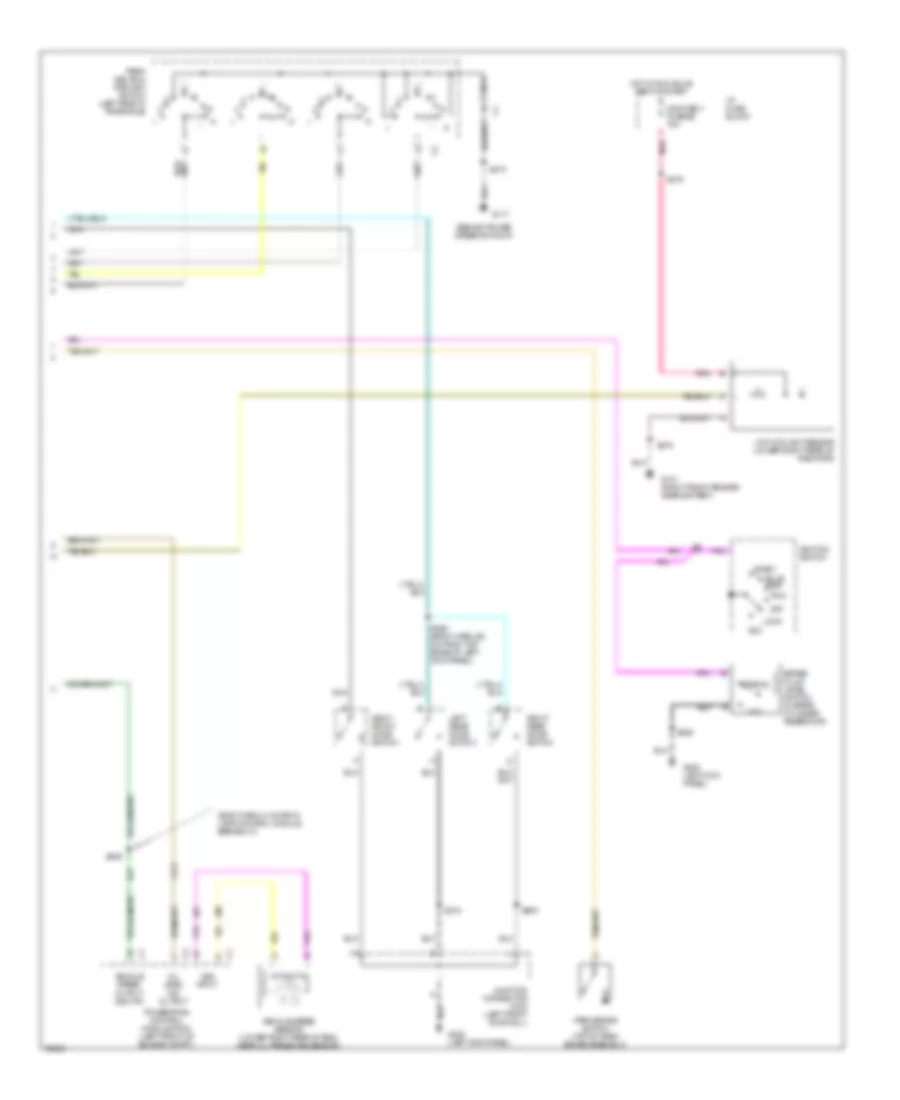 Instrument Cluster Wiring Diagram (2 of 2) for Oldsmobile Eighty-Eight 1997