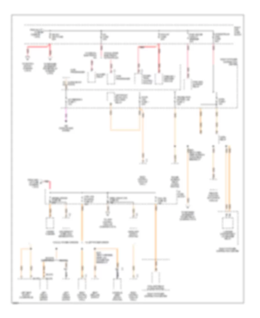 Power Distribution Wiring Diagram (2 of 6) for Oldsmobile Eighty-Eight 1997