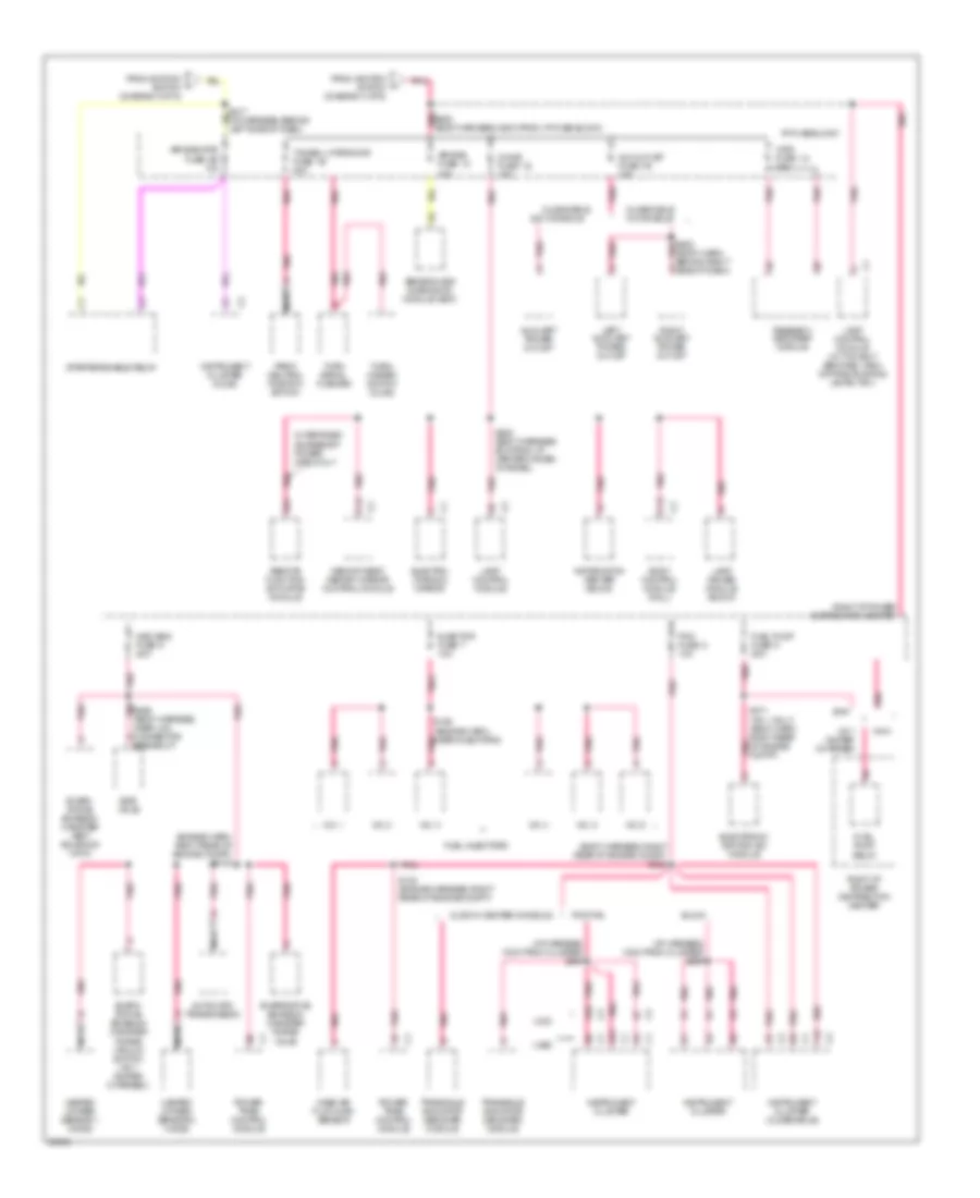 Power Distribution Wiring Diagram 6 of 6 for Oldsmobile Eighty Eight 1997