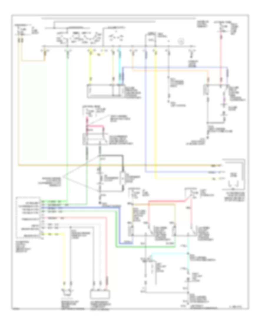 Air Conditioning Wiring Diagrams for Oldsmobile Eighty Eight LS 1997
