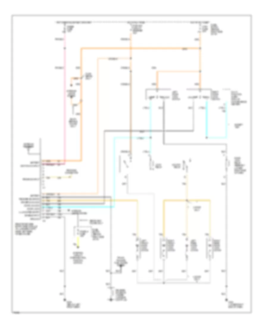 RemoteKeyless Entry Wiring Diagram for Oldsmobile Cutlass Cruiser S 1991