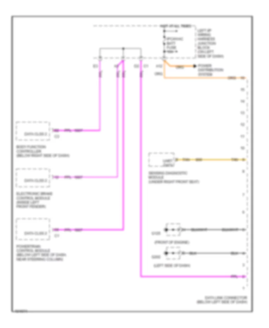 Computer Data Lines for Oldsmobile Cutlass GL 1998