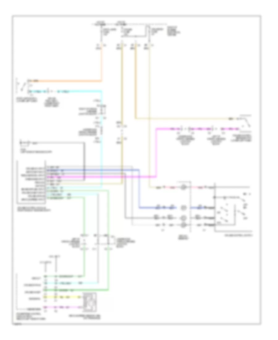 Cruise Control Wiring Diagram for Oldsmobile Cutlass GL 1998