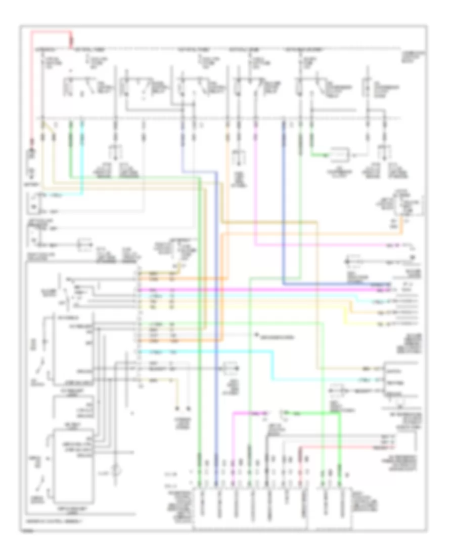 A C Wiring Diagram for Oldsmobile Cutlass GLS 1998