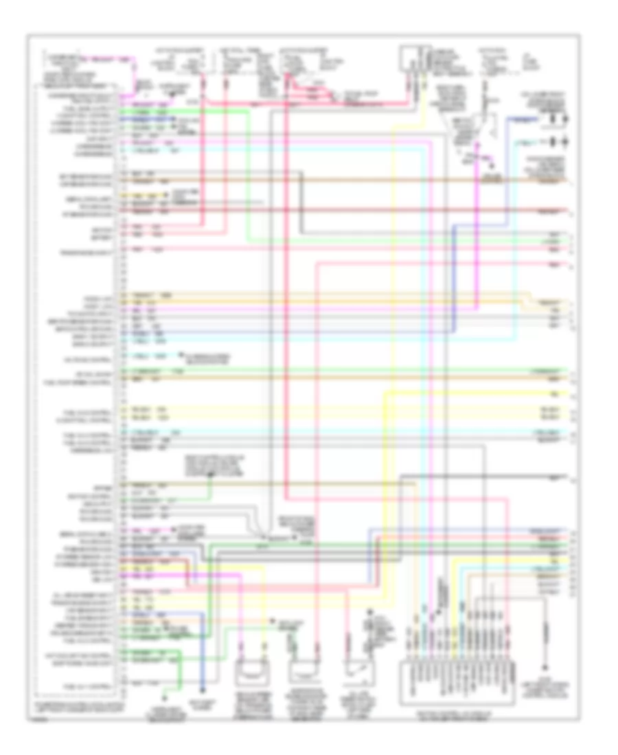 3 8L VIN K Engine Performance Wiring Diagrams 1 of 4 for Oldsmobile Eighty Eight 1998