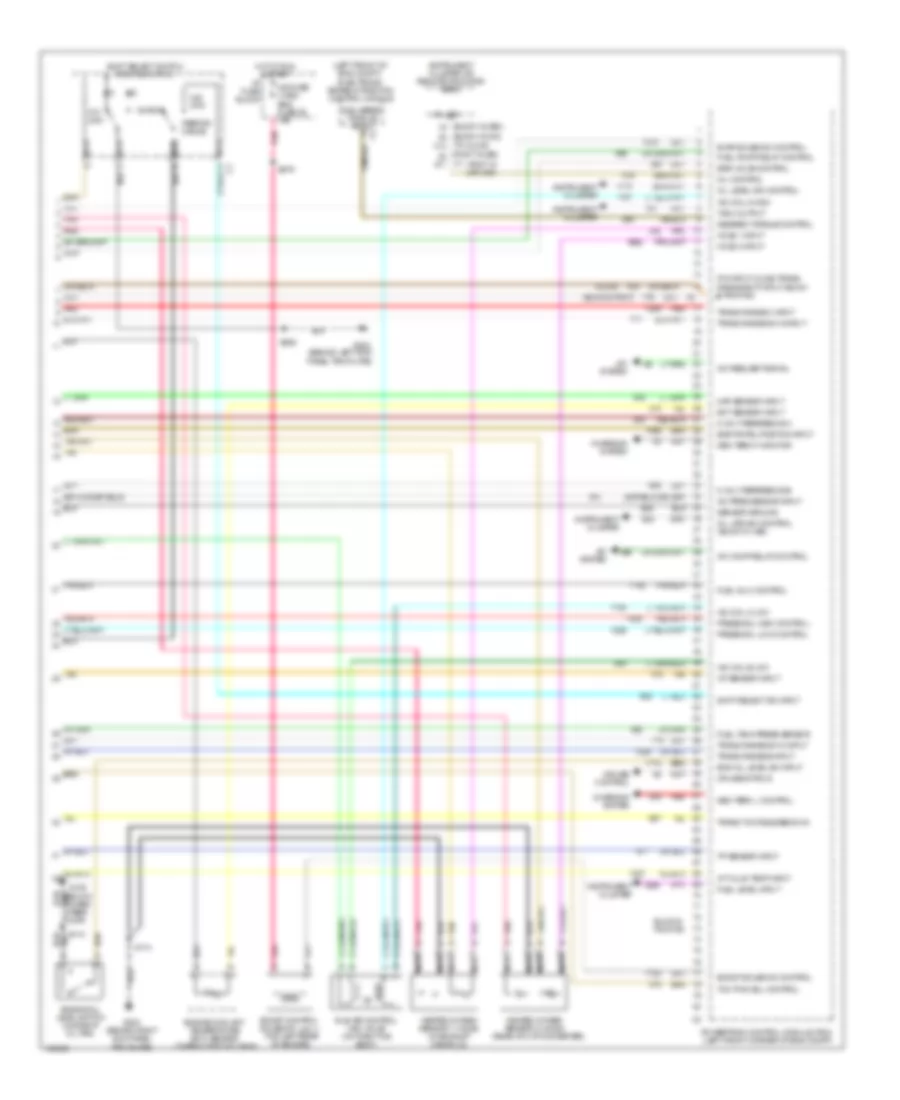 3.8L (VIN K), Engine Performance Wiring Diagrams (4 of 4) for Oldsmobile Eighty-Eight 1998