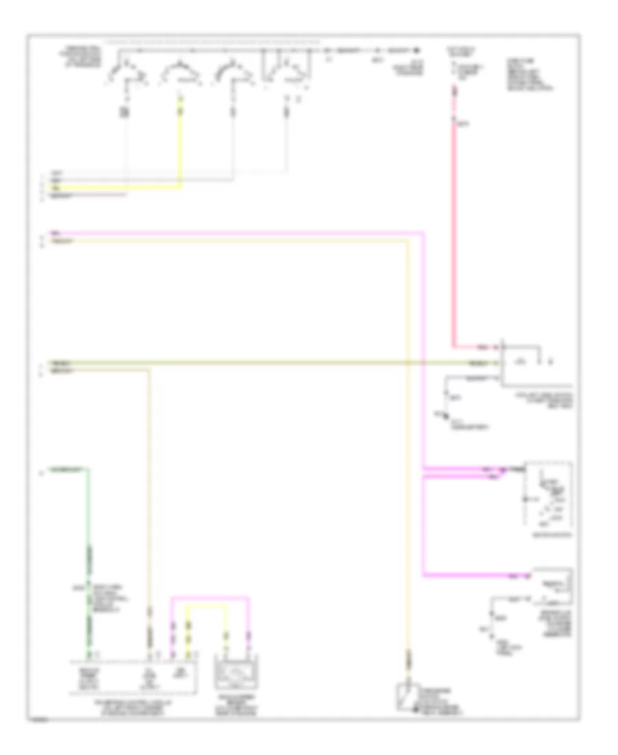 Instrument Cluster Wiring Diagram (2 of 2) for Oldsmobile Eighty-Eight 1998