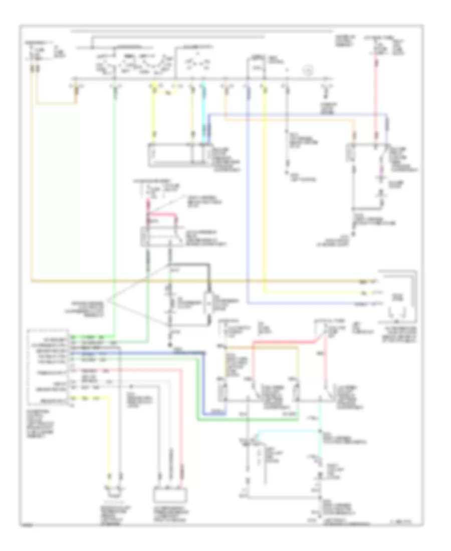 Air Conditioning Wiring Diagrams for Oldsmobile Eighty Eight LS 1998