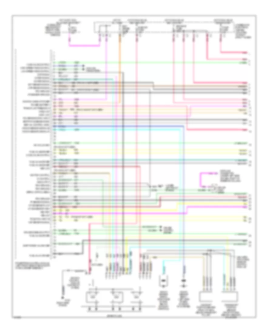 3 8L VIN K Engine Performance Wiring Diagrams 1 of 4 for Oldsmobile Intrigue GL 1998