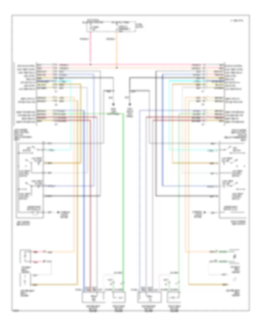 Heated Seats Wiring Diagram Touring Sedan for Oldsmobile Ninety Eight Regency Elite 1992