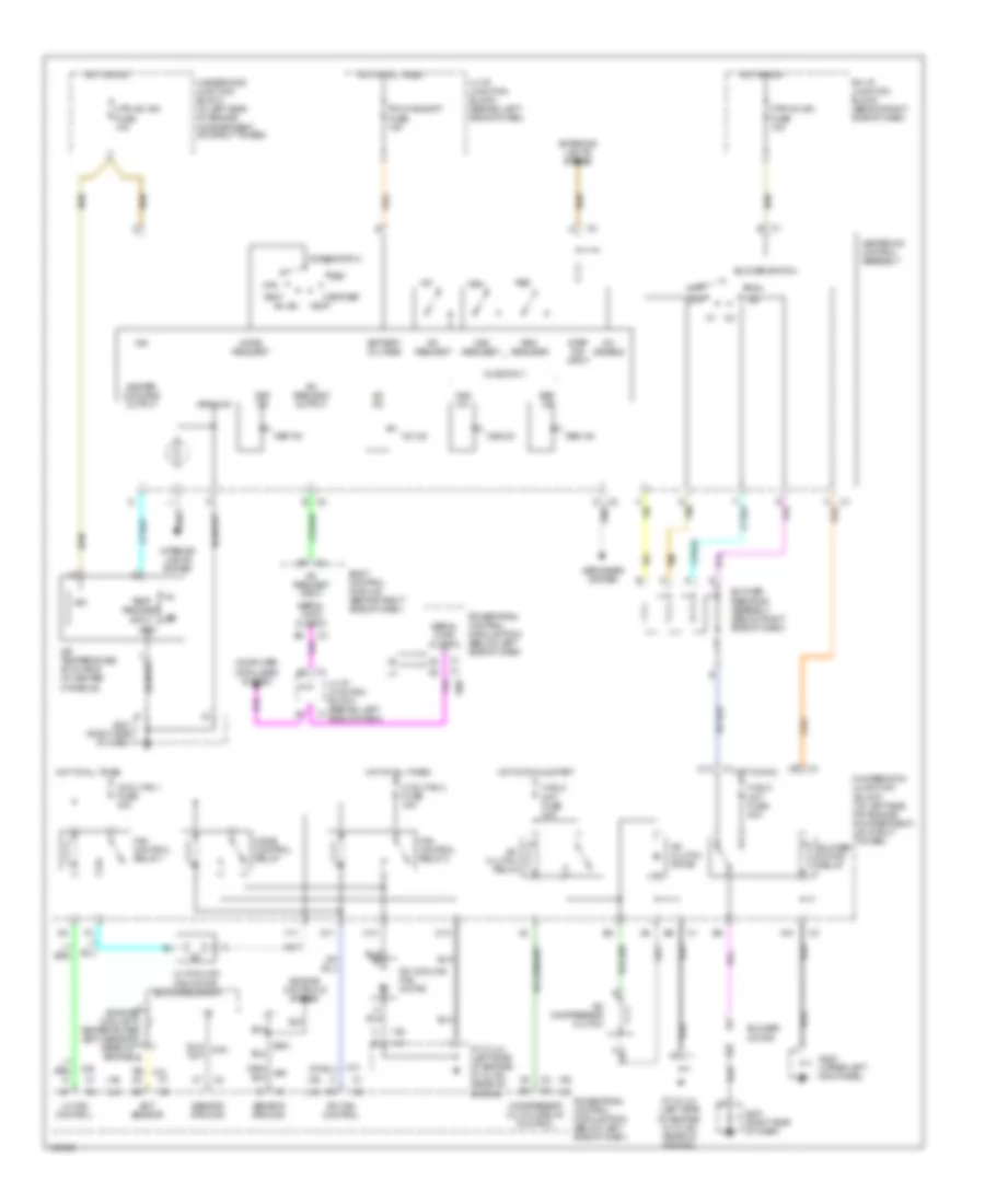 Manual AC Wiring Diagram for Oldsmobile Alero GL 2000