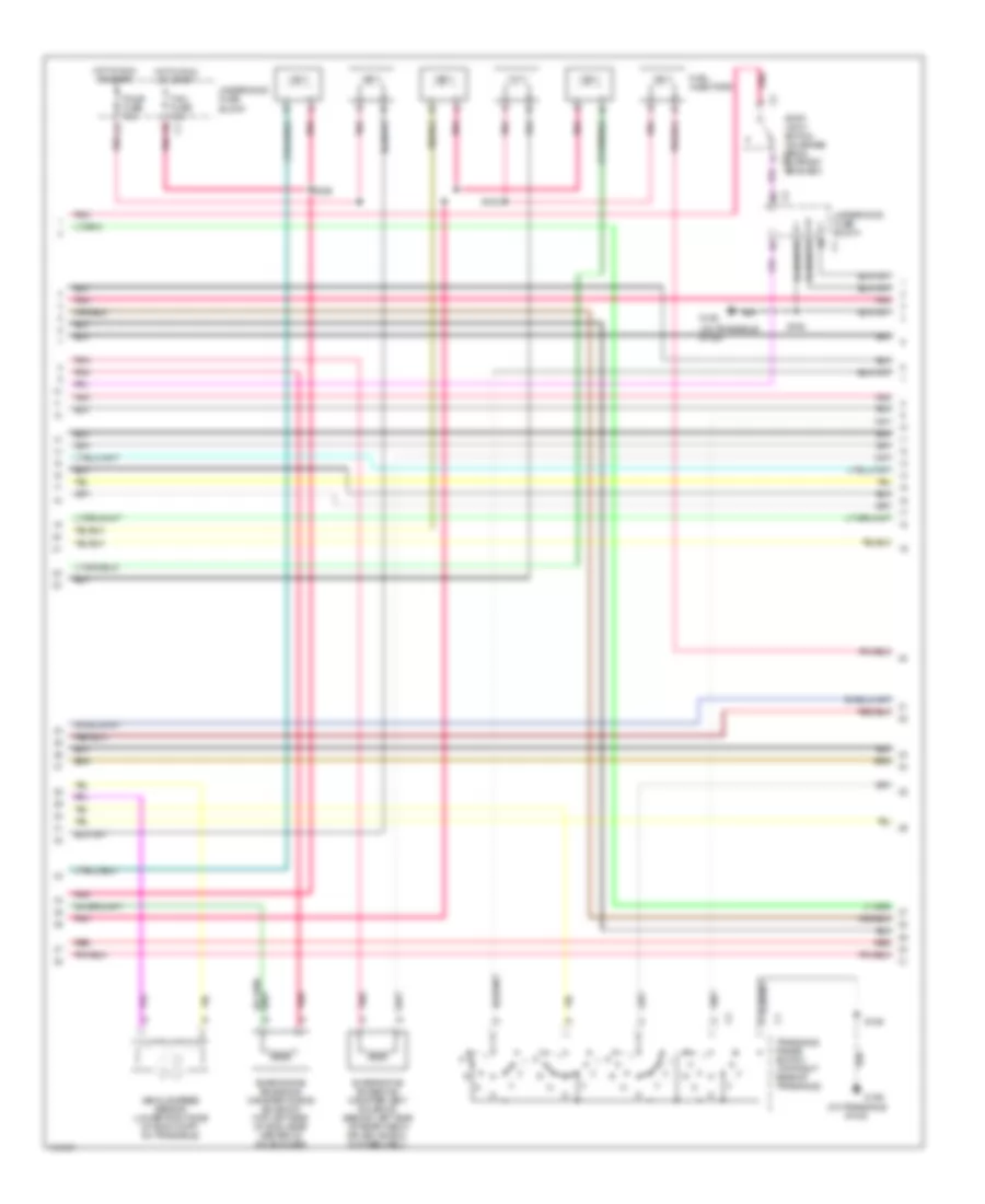 3 5L VIN H Engine Performance Wiring Diagrams 2 of 4 for Oldsmobile Intrigue GL 2000