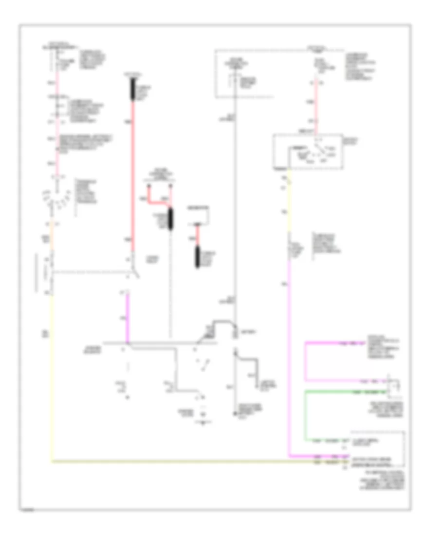 Starting Wiring Diagram for Oldsmobile Silhouette GLS 2000