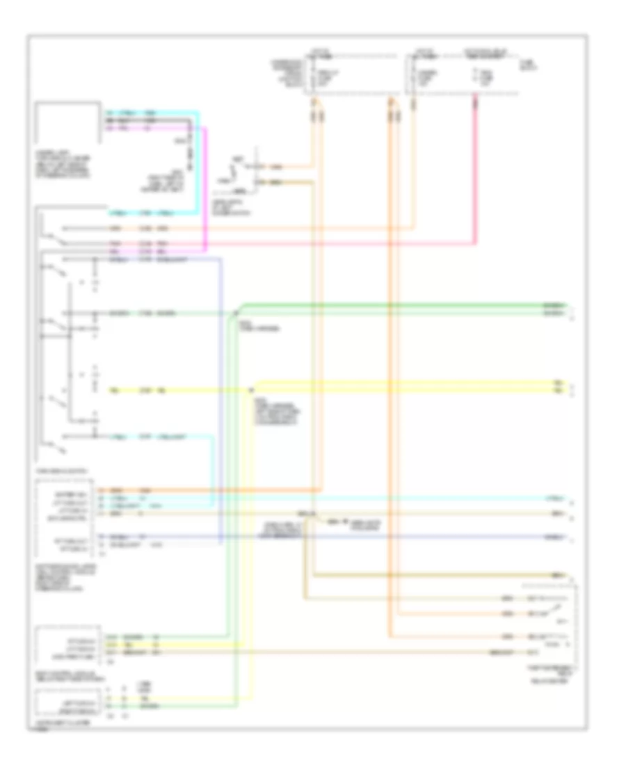 Exterior Lamps Wiring Diagram (1 of 2) for Oldsmobile Silhouette Premiere Edition 2000