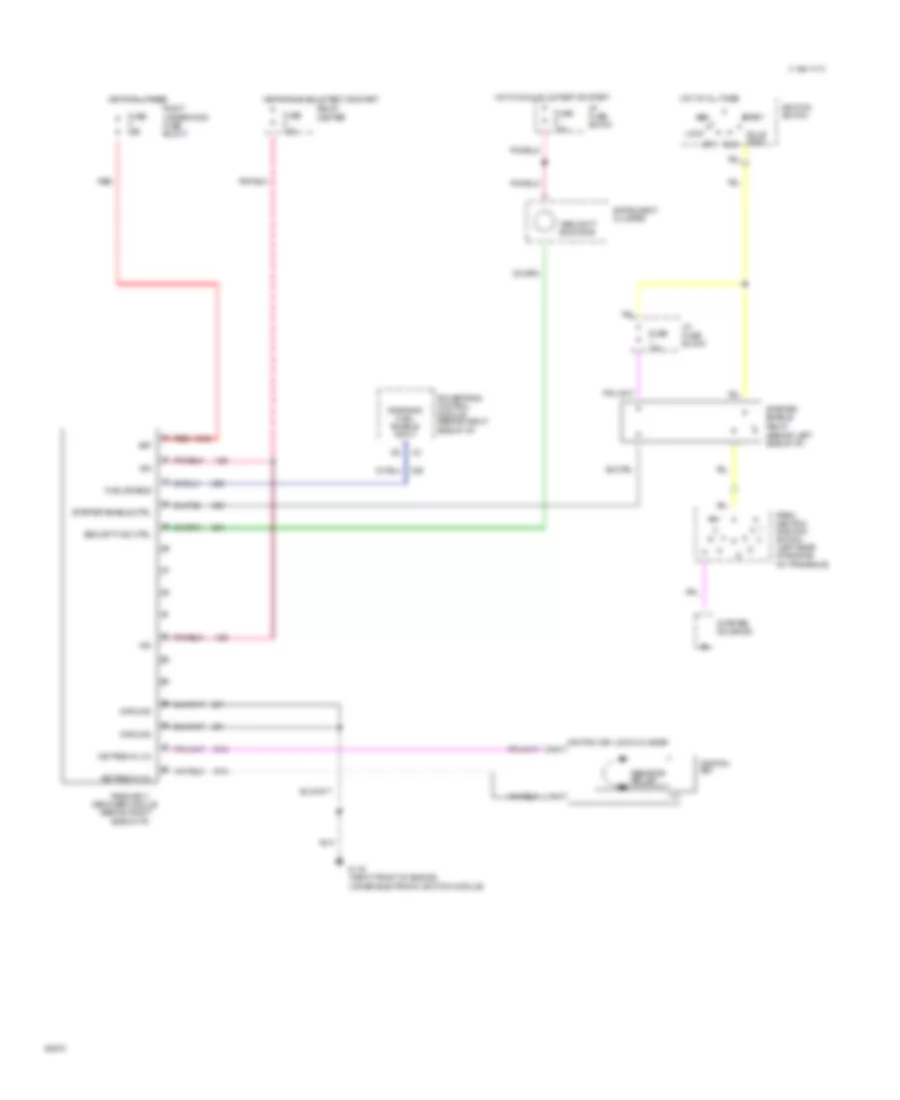 Pass-Key Wiring Diagram for Oldsmobile Eighty-Eight Royale LS 1993