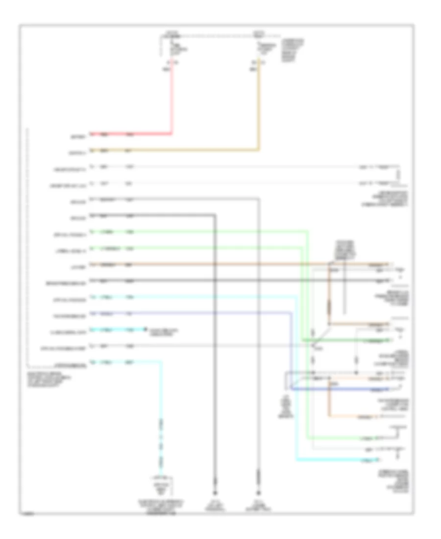 электронная руководящая монтажная схема (корвет) для Oldsmobile Intrigue GLS 2001