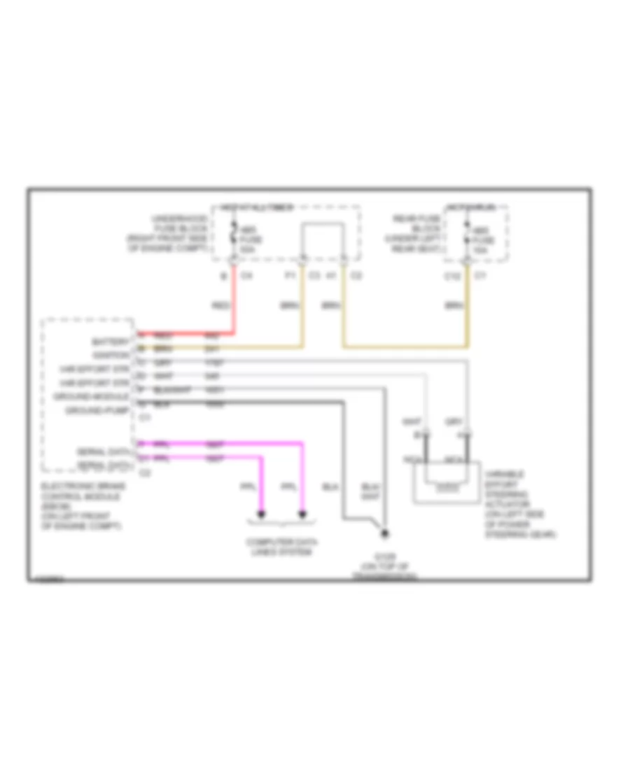 электронная руководящая монтажная схема (Bonneville & LeSabre) для Oldsmobile Intrigue GX 2001