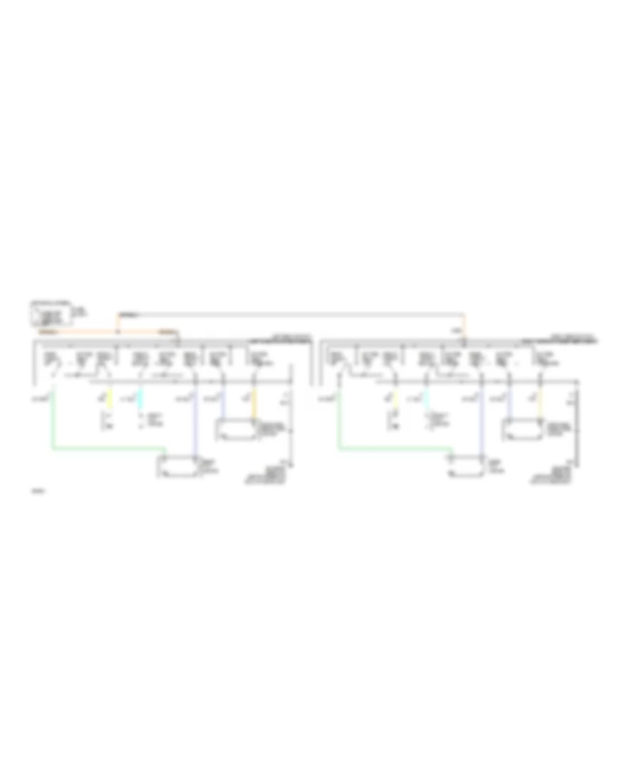 Power Seat Wiring Diagrams for Oldsmobile Bravada 1994