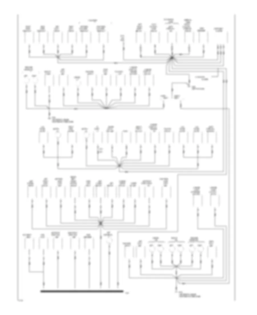 Ground Distribution Wiring Diagram (2 of 3) for Oldsmobile Eighty-Eight Royale 1994