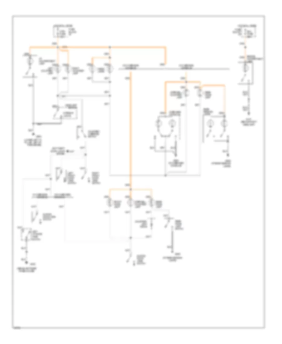 Courtesy Lamp Wiring Diagram for Oldsmobile Silhouette 1994