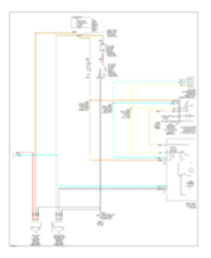 Manual AC Wiring Diagram, with Video Entertainment (2 of 2) for Oldsmobile Silhouette GL 2002