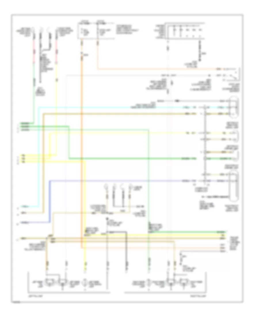 Exterior Lamps Wiring Diagram (2 of 2) for Oldsmobile Silhouette GL 2002