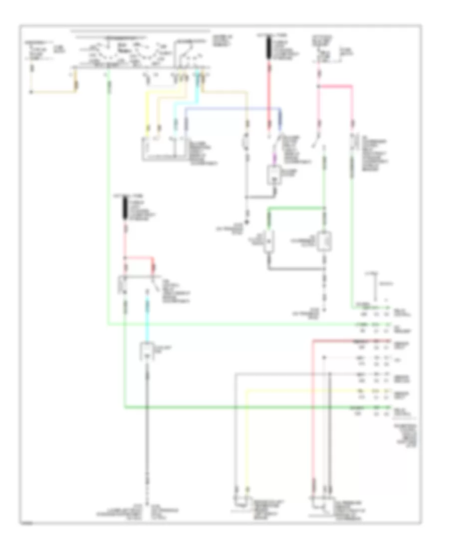 A C Wiring Diagram for Oldsmobile Achieva SL 1995