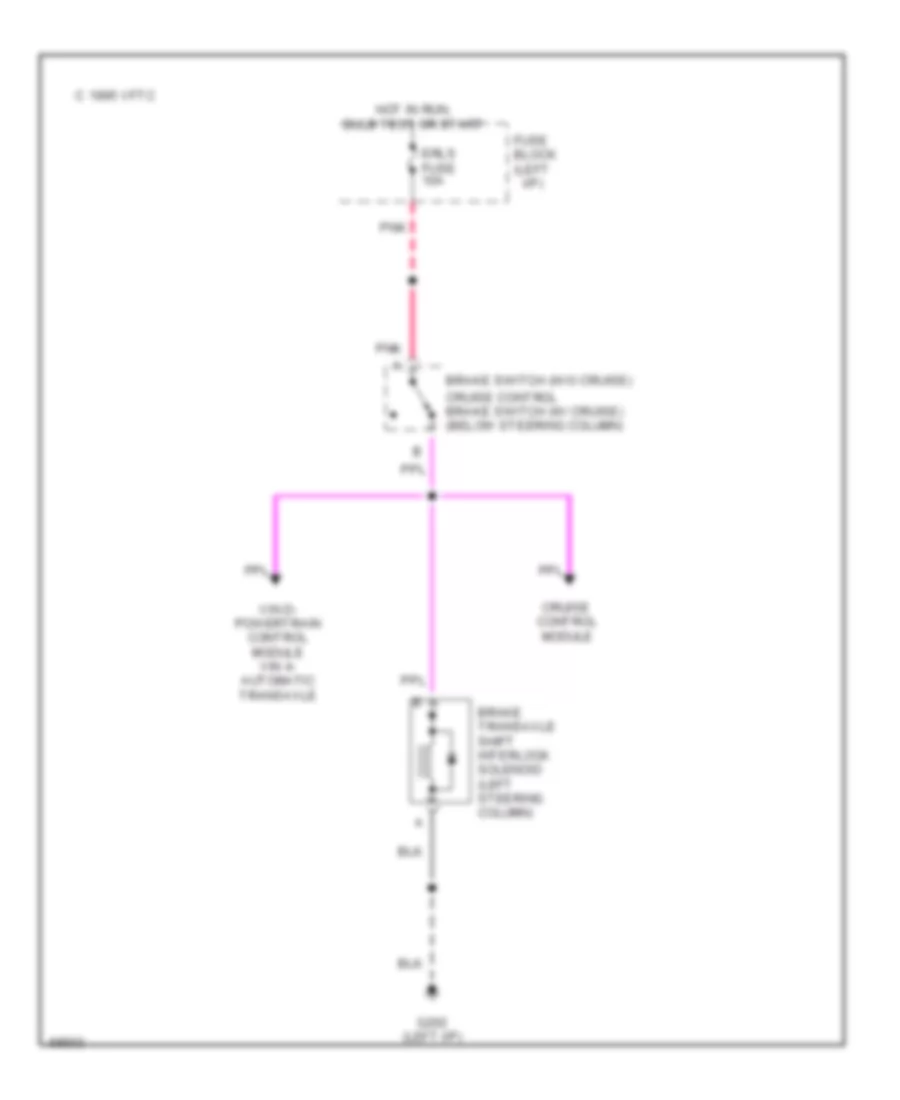 Все схемы для электропроводки Pontiac Sunfire SE 1995 Wiring diagrams