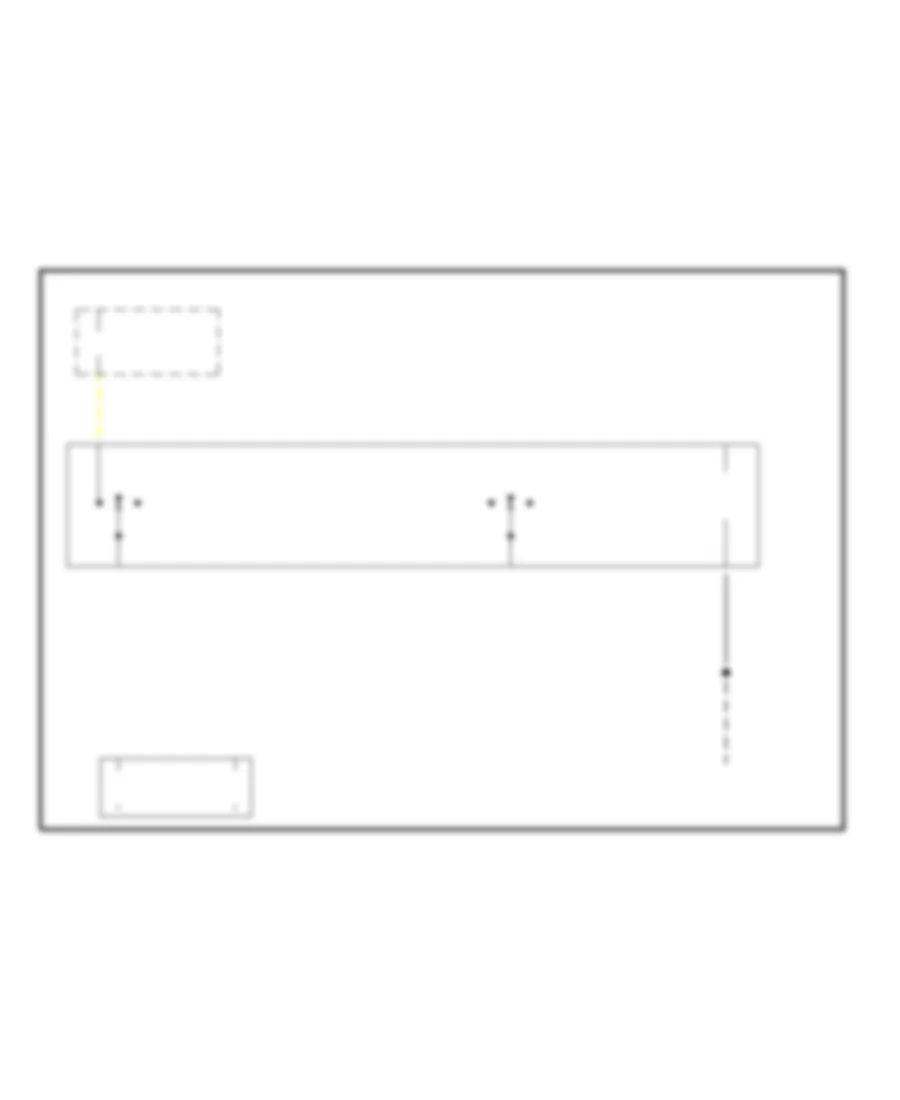 задний Windows Wiring Diagram четверти для Pontiac Montana 2002