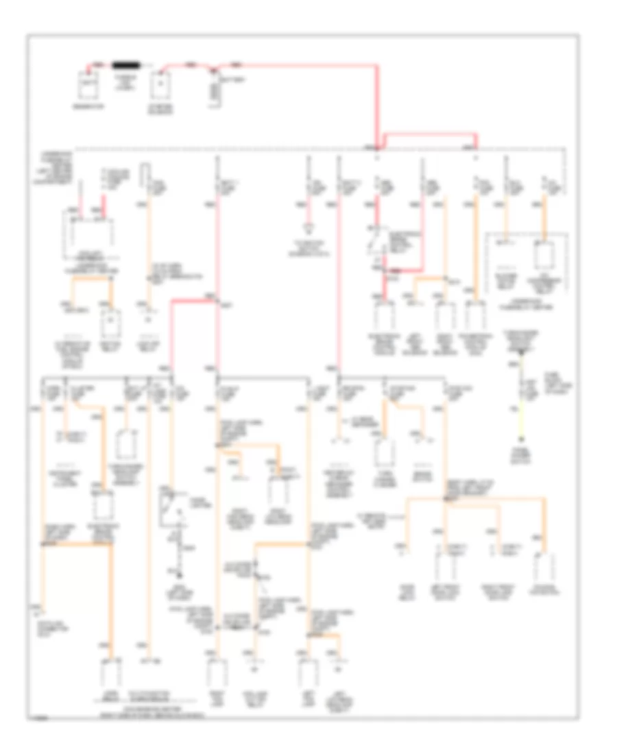 Все схемы для электропроводки Pontiac Sunfire SE 1999 модели Wiring