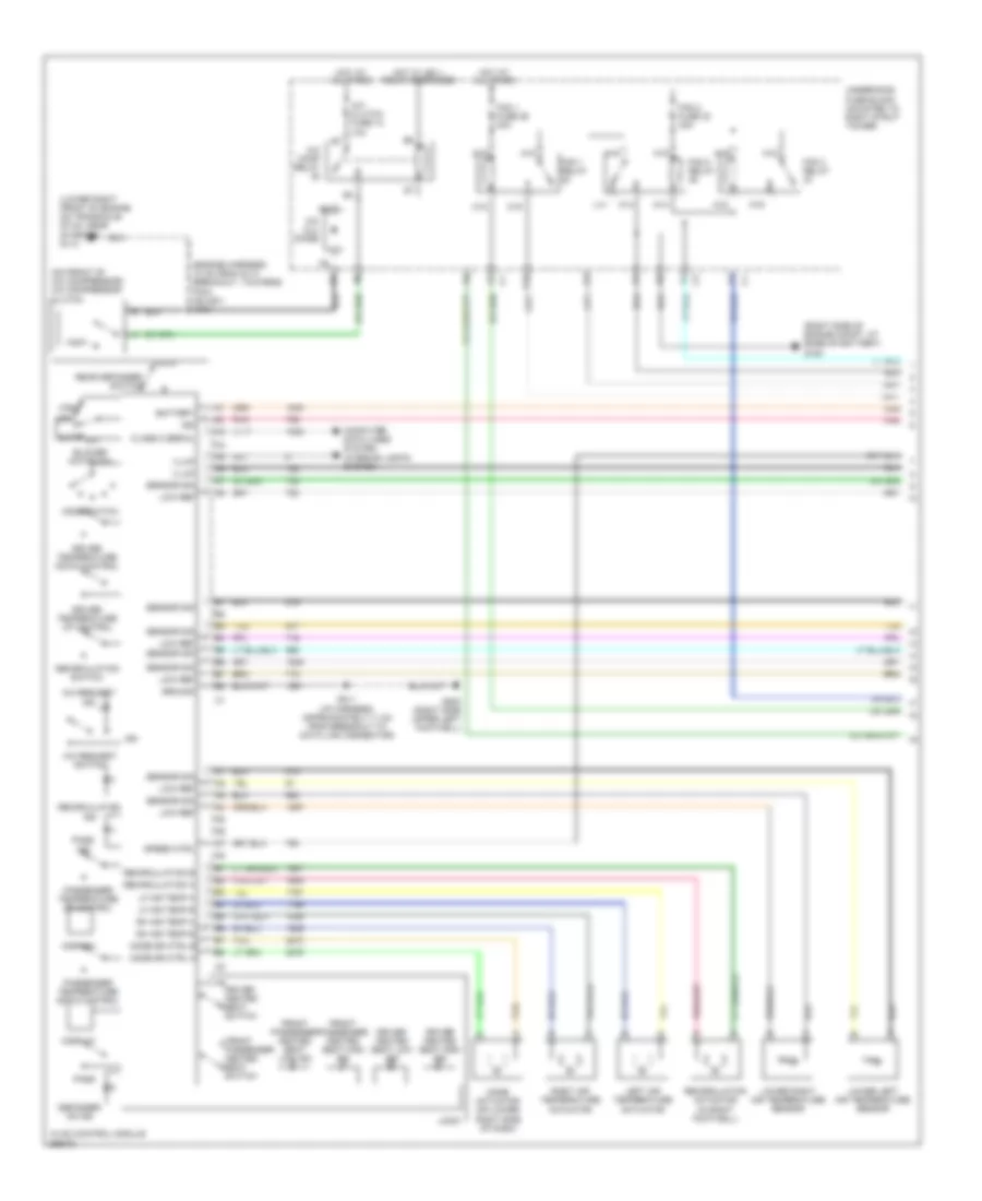 3 8L VIN 2 Automatic A C Wiring Diagram 1 of 2 for Pontiac Grand Prix GXP 2007