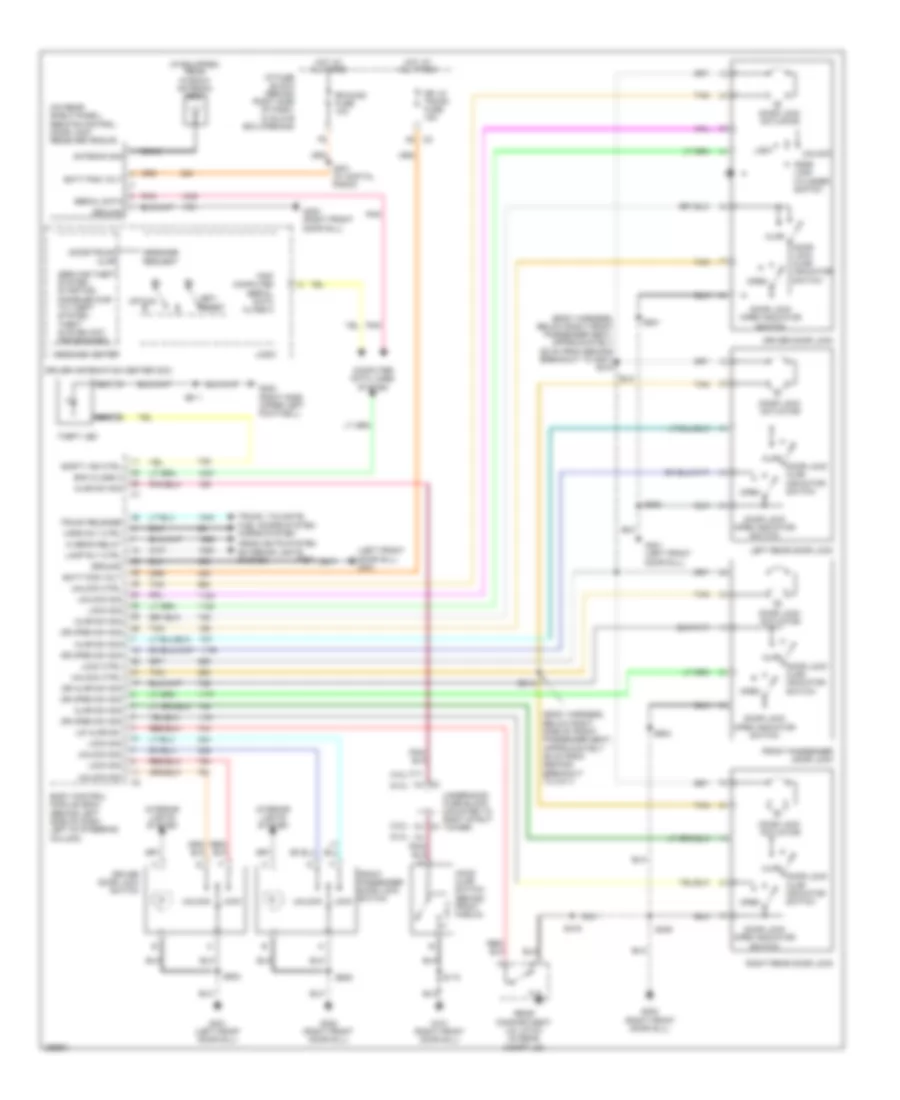 Forced Entry Wiring Diagram for Pontiac Grand Prix GXP 2007