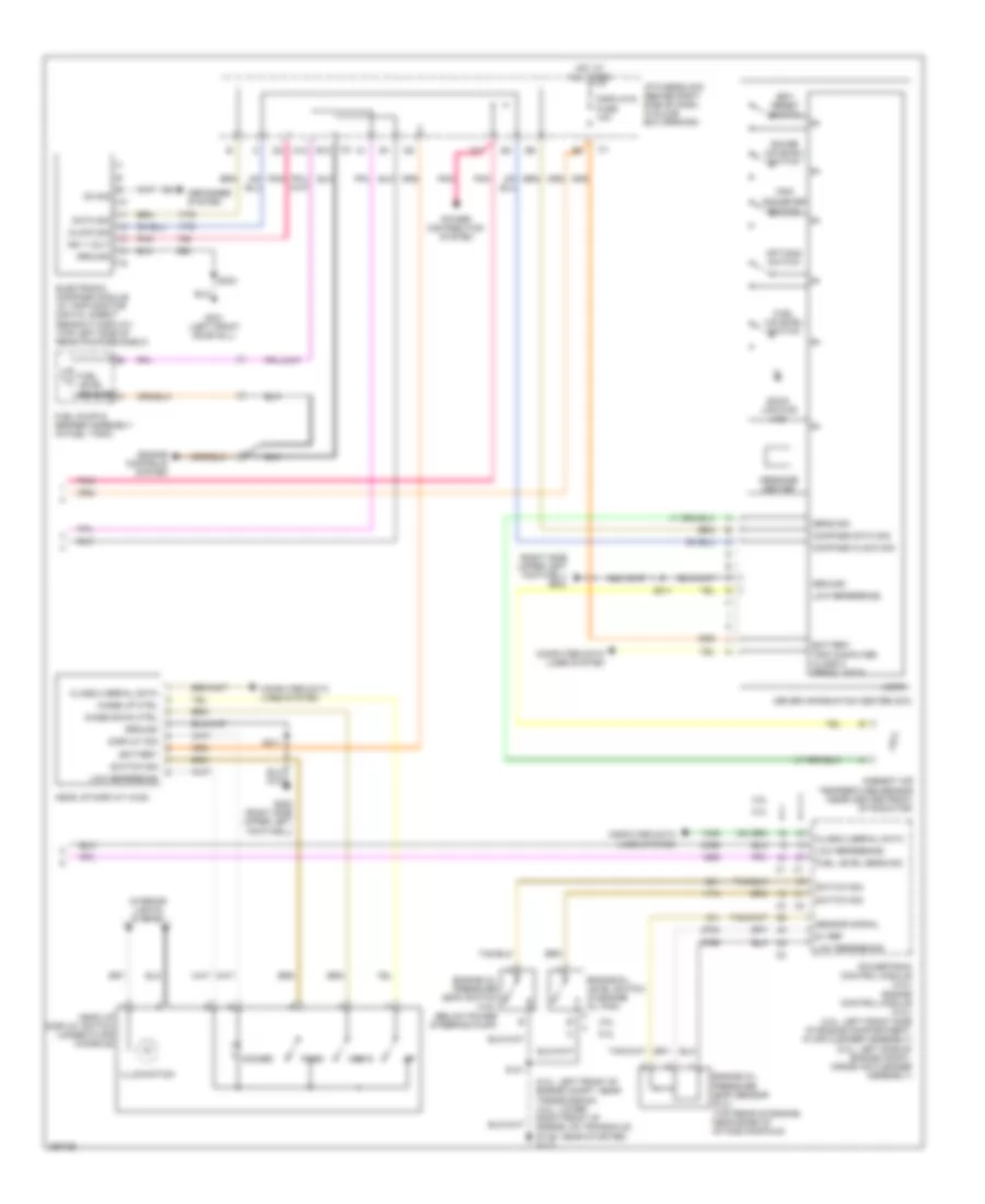 Instrument Cluster Wiring Diagram 2 of 2 for Pontiac Grand Prix GXP 2007