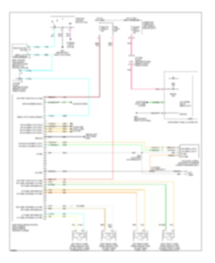 Anti lock Brakes Wiring Diagram for Pontiac Torrent 2007