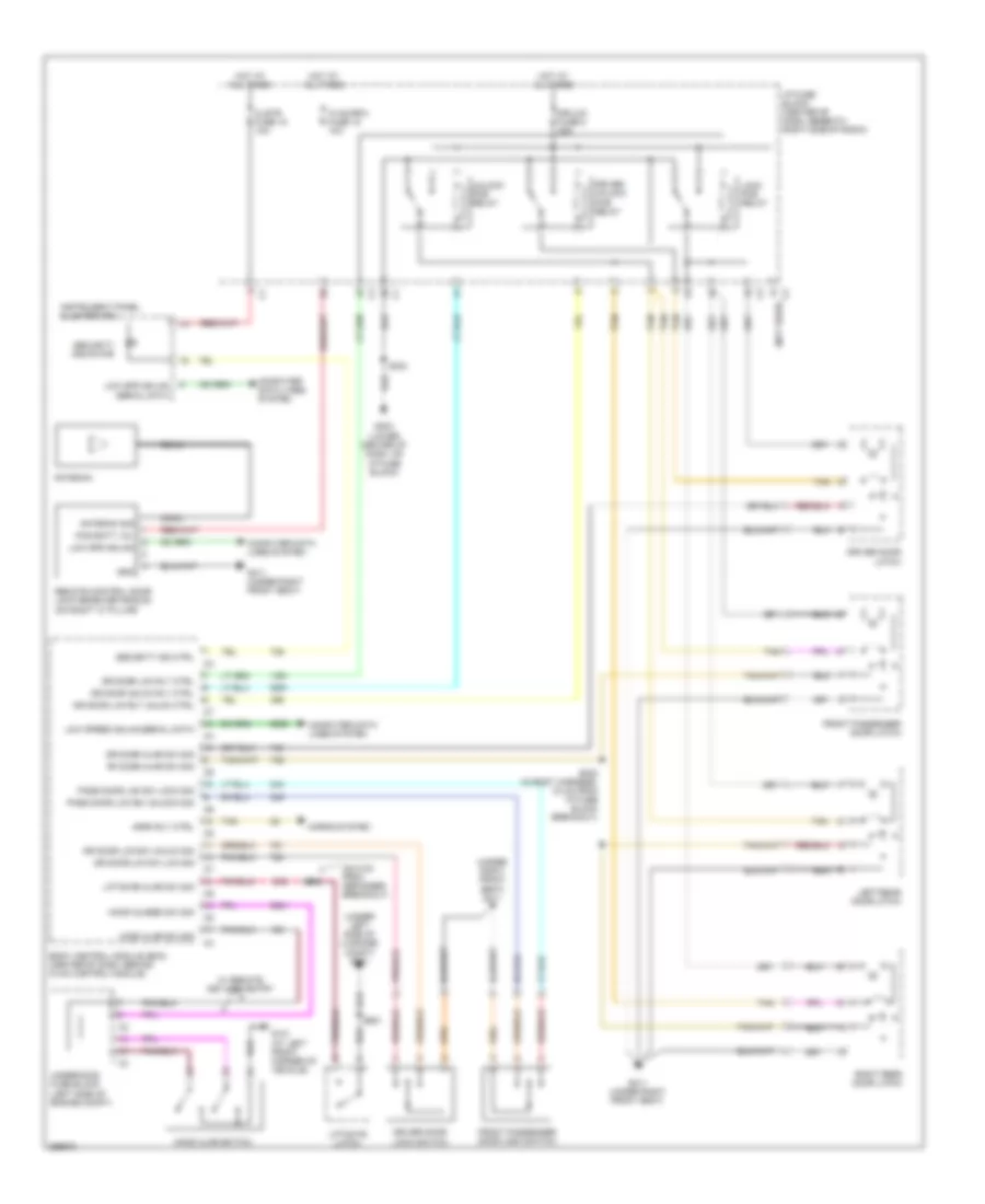 Forced Entry Wiring Diagram for Pontiac Torrent 2007