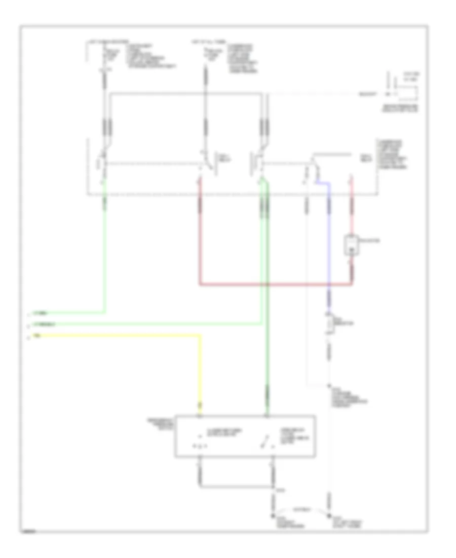 Manual A C Wiring Diagram 2 of 2 for Pontiac Vibe 2007