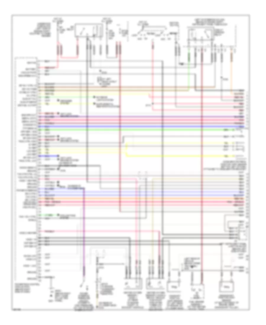 1 8L VIN 8 Engine Performance Wiring Diagram 1 of 3 for Pontiac Vibe 2007