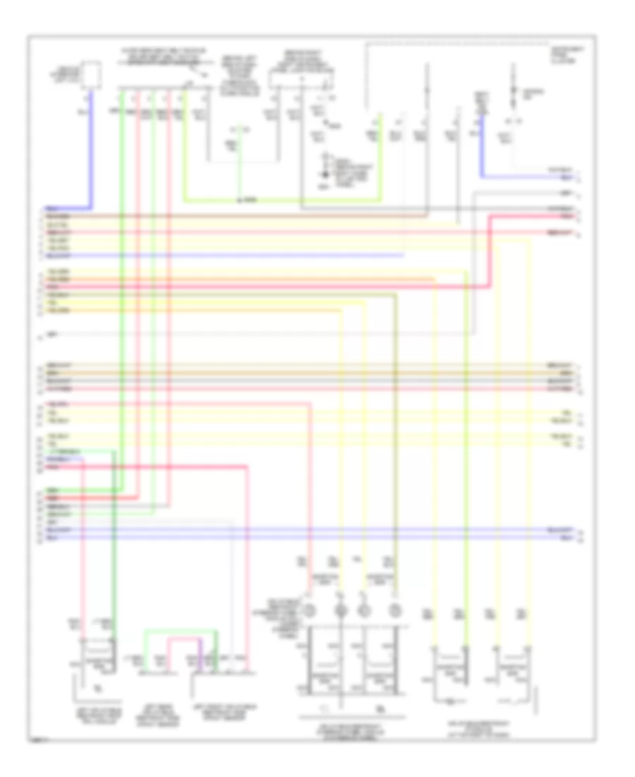 Supplemental Restraints Wiring Diagram (2 of 4) for Pontiac Vibe 2007
