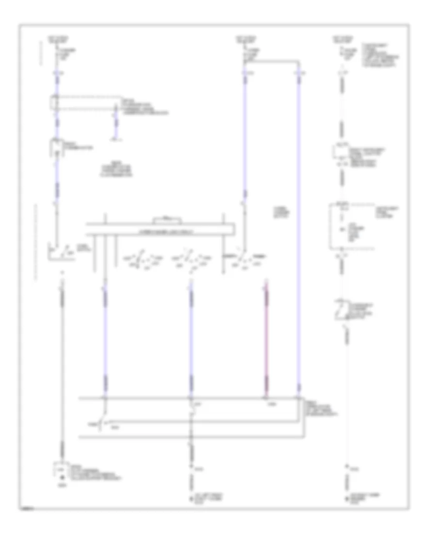 Front Wiper Washer Wiring Diagram for Pontiac Vibe 2007