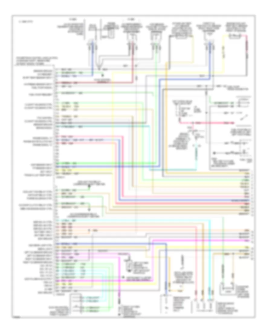 3 4L VIN S Engine Performance Wiring Diagrams 1 of 3 for Pontiac Firebird Trans Am GT 1995