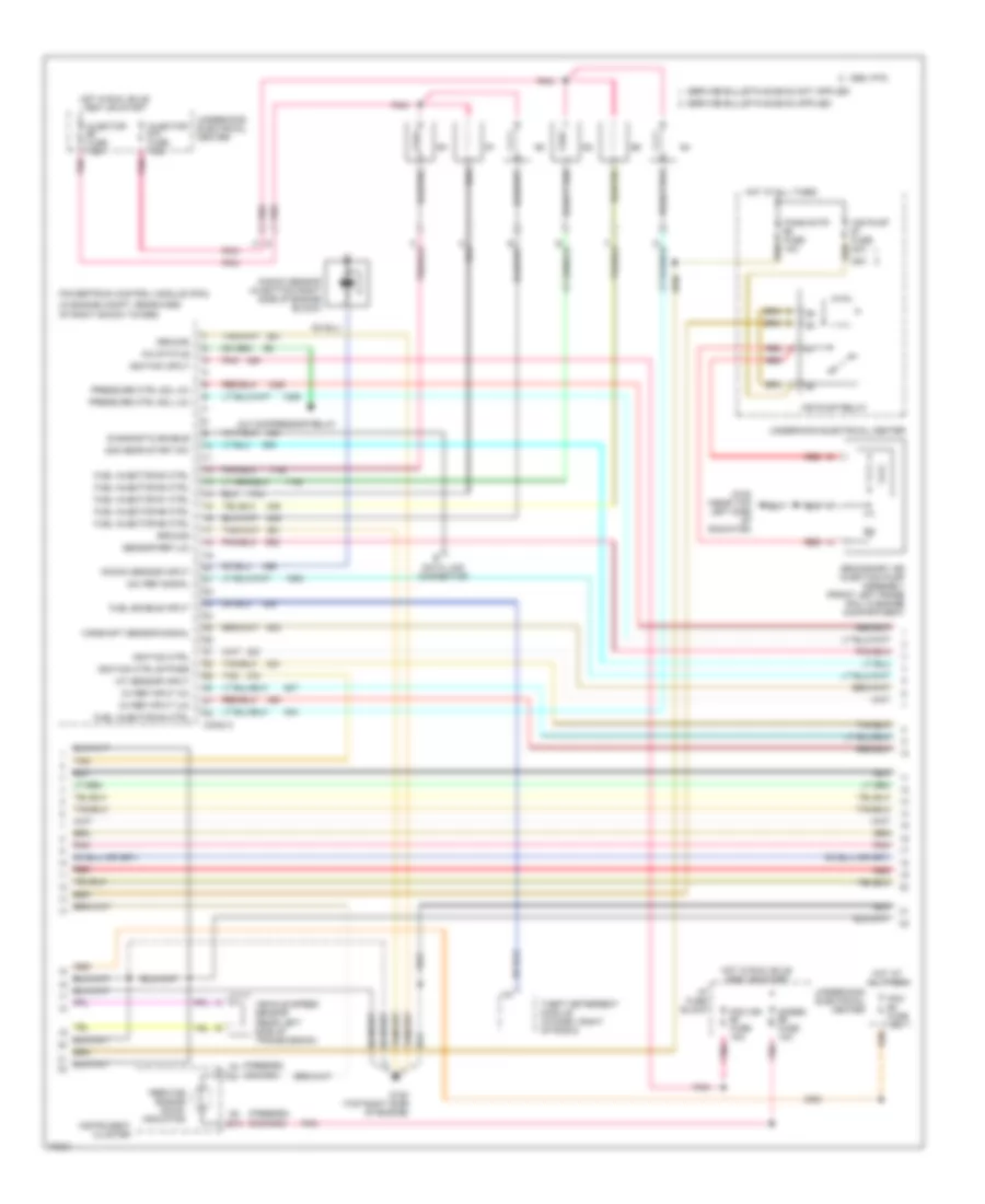 3 4L VIN S Engine Performance Wiring Diagrams 2 of 3 for Pontiac Firebird Trans Am GT 1995