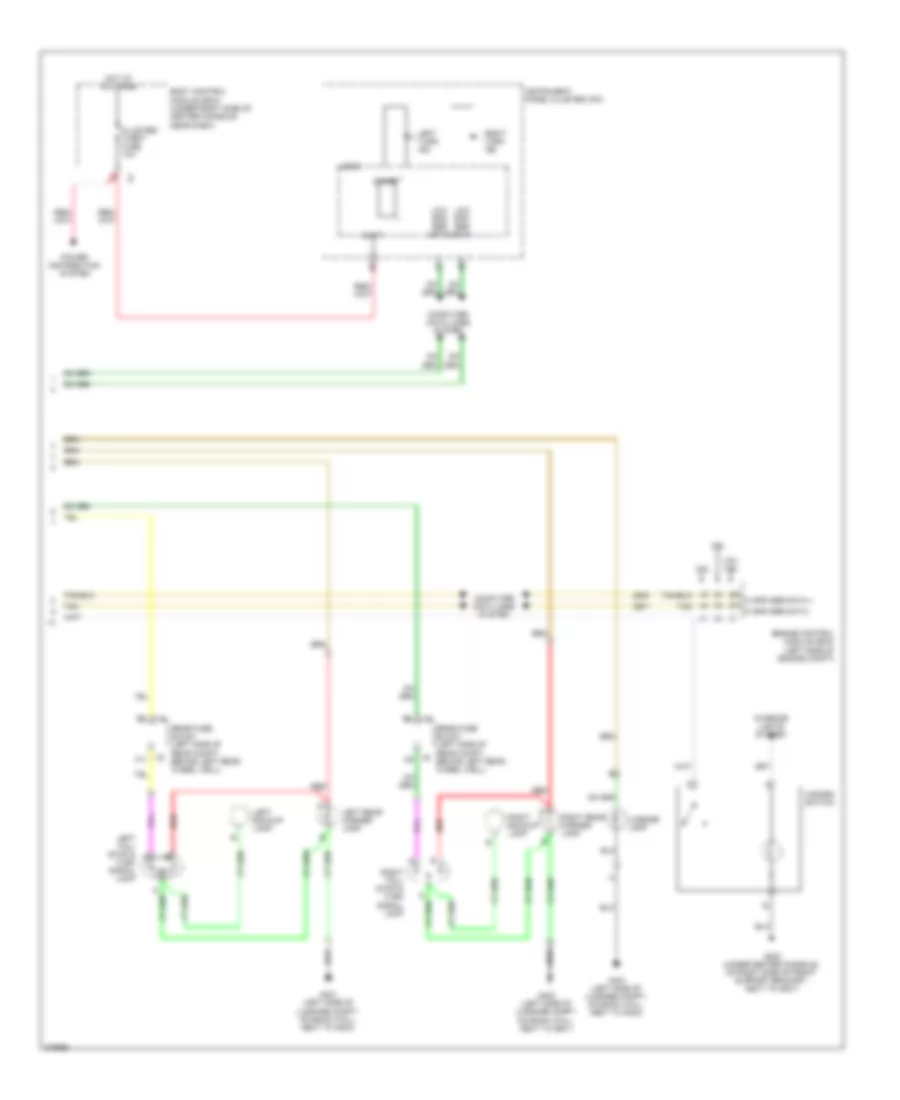 Exterior Lamps Wiring Diagram 2 of 2 for Pontiac G6 2008