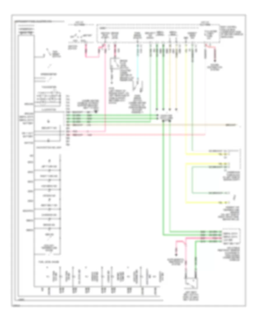 Instrument Cluster Wiring Diagram 1 of 2 for Pontiac G6 2008