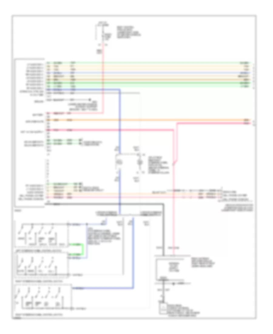 8-Speaker System Wiring Diagram, Except Convertible (1 of 2) for Pontiac G6 GT 2008