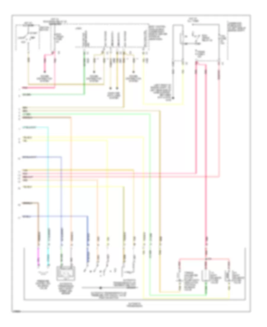 2 4L VIN B Transmission Wiring Diagram 2 of 2 for Pontiac G6 GT 2008