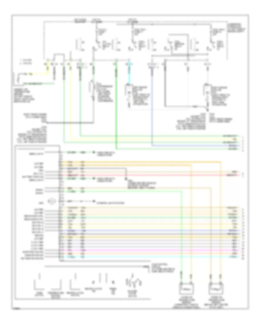 Automatic A C Wiring Diagram 1 of 2 for Pontiac G6 GXP 2008