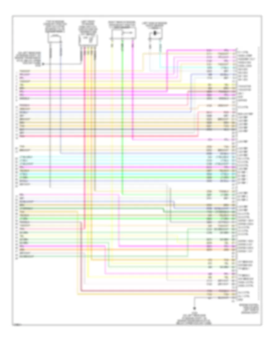 3.6L VIN 7, Engine Performance Wiring Diagram (6 of 6) for Pontiac G6 GXP 2008
