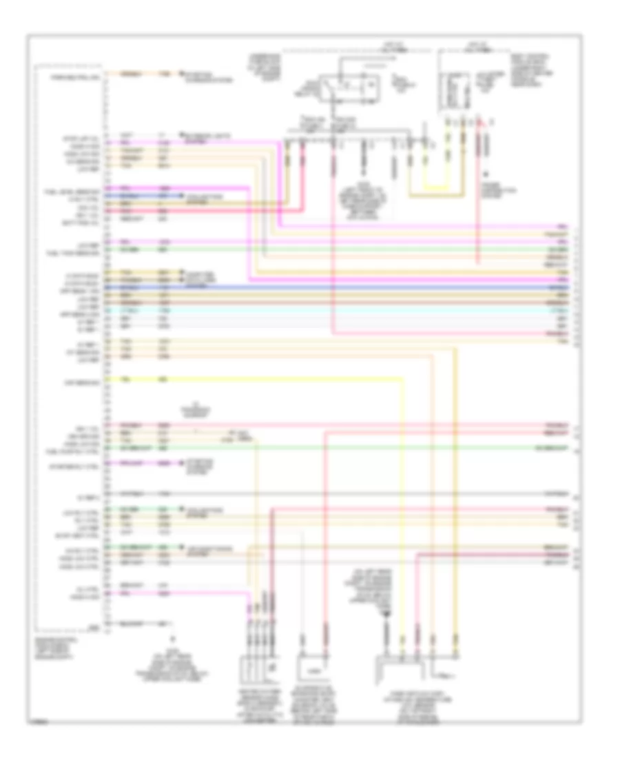 3.9L VIN 1, Engine Performance Wiring Diagram (1 of 4) for Pontiac G6 GXP 2008