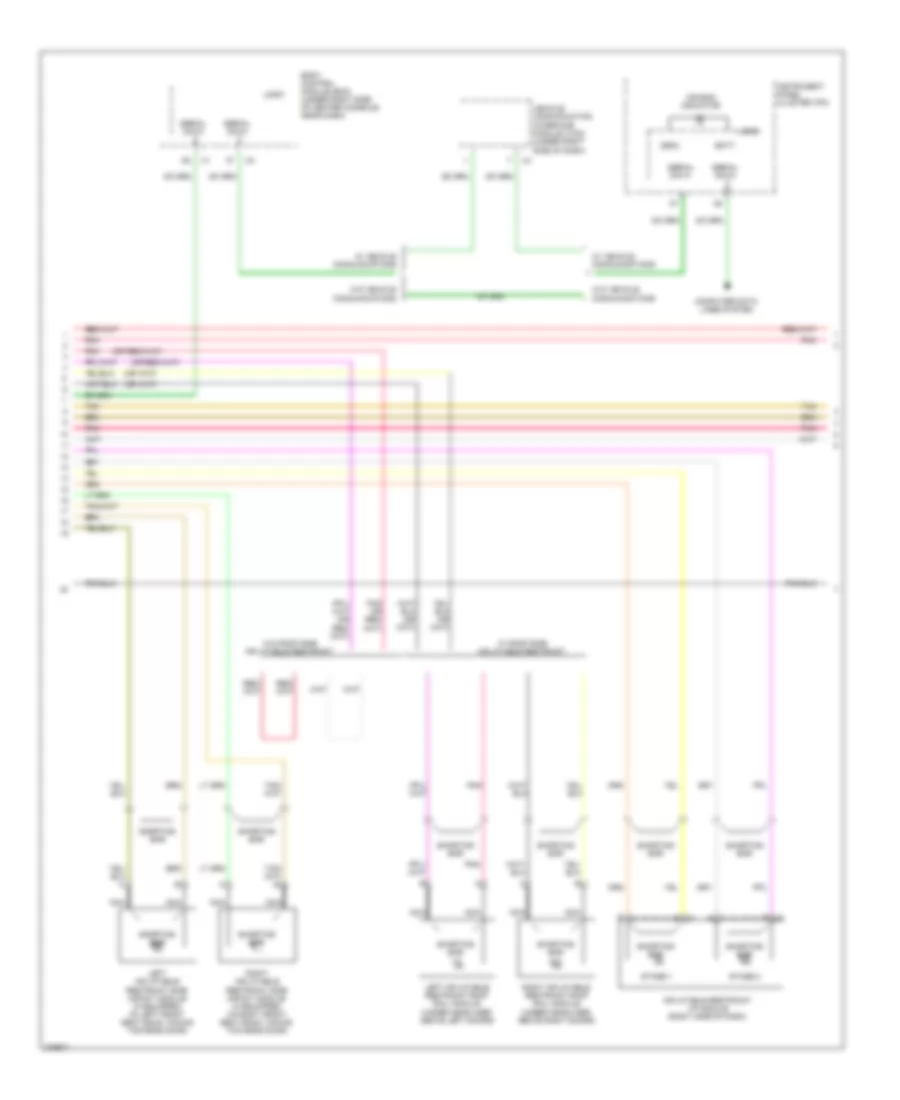 Supplemental Restraints Wiring Diagram (2 of 3) for Pontiac G6 GXP 2008