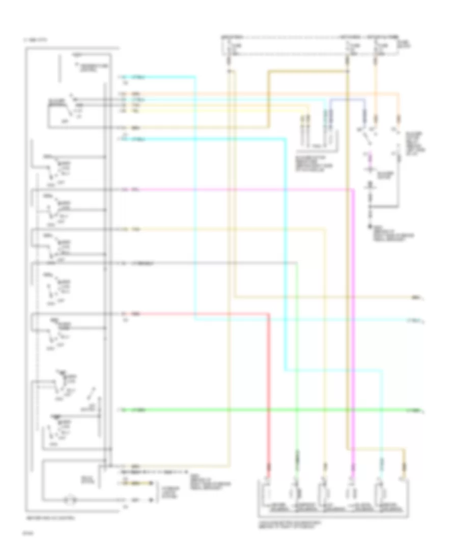 A C Wiring Diagram Manual A C 1 of 2 for Pontiac Grand Prix SE 1995